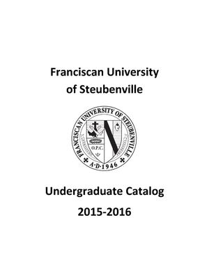 2015 2016 Undergraduate Catalog