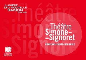 Theatre Simone Signoret - Saison 2015 2016