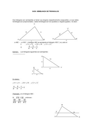 Nm2 Semejanza Triangulos