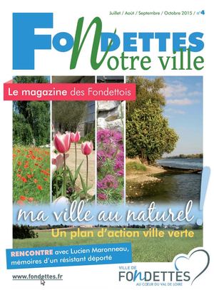 Fondettes notre ville n°4 (juillet-octobre 2015)