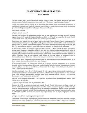 El Amor Hace Girar Al Mundo