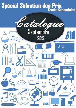 Catalogue Cycle Secondaire - Sélection Des Prix