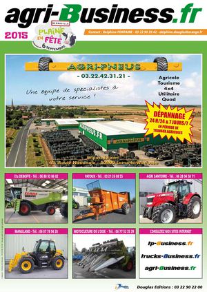 AGRI BUSINESS - TAP PLAINE EN FÊTE 2015