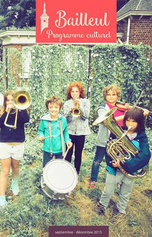 Bailleul Programme Culturel 2015 2eme Semestre