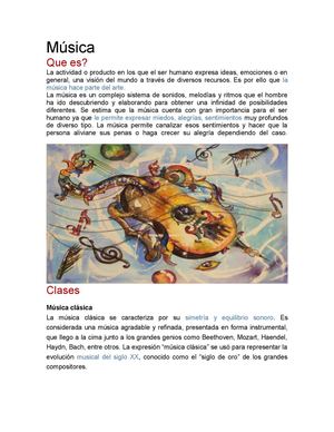Musica Tambien Es Arte