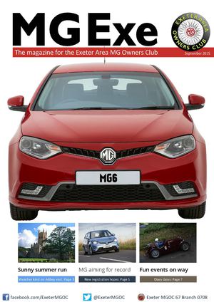 MG Exe September 2015