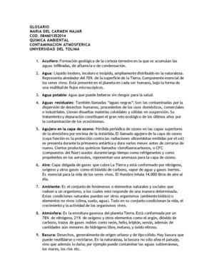 Glosario