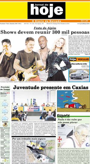 Jornal de Hoje 050915
