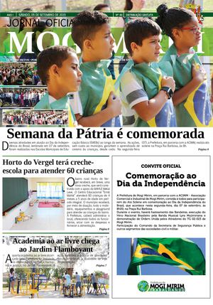 Jornal Oficial de Mogi Mirim - 60ª edição