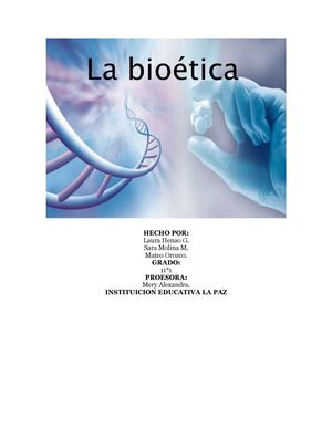 Bioetica