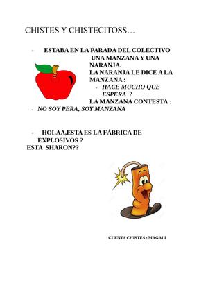 CHISTES Y CHISTECITOSS….