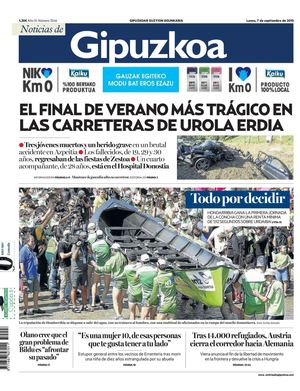 Noticias de Gipuzkoa 20150907