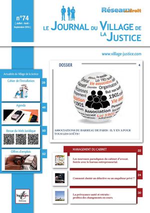 Journal du Village de la justice 74