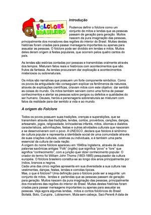 Folclore Brasileiro