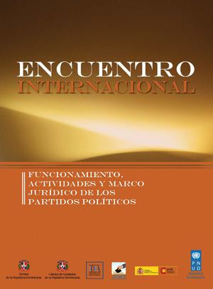 Funcionamiento, Actividades y Marco Jurídico de los Partidos Políticos