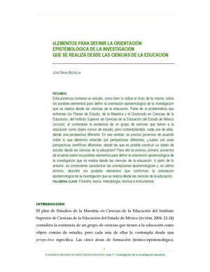 Investigación En Ciencias Sociales