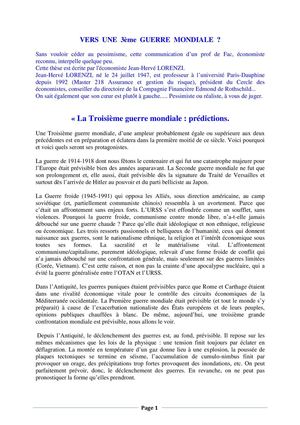 Vers La 3eme Guerre Mondiale (Marcel)111