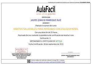 certificado