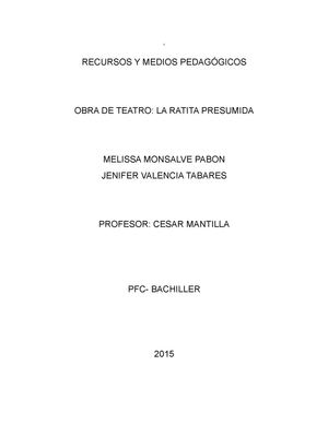 La Ratita Presumida (1)