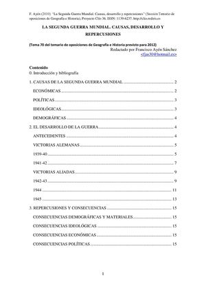 Segunda Guerra Mundial