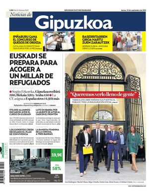 Noticias de Gipuzkoa 20150910