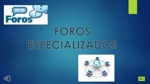 Foros Especializados