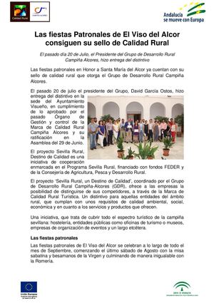 Fiestas El Viso Del Alcor Ok