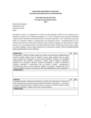 Guia Para Evaluar Una Tesis