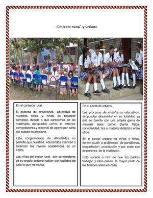 concepto de infancia en los contextos