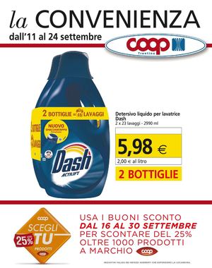 Volantino Coop Trentino Dal 11 Al 24 Settembre