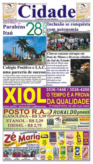 Jornal Cidade de Itaú de Minas - Edição 209 de 11/09/2015