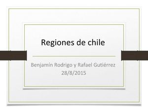 Regiones De Chile Pptx