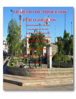 Procesos Pedagogicos Iberoamericana