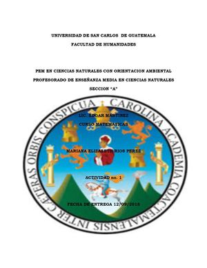 Mariana Elizabeth Actividad No 1