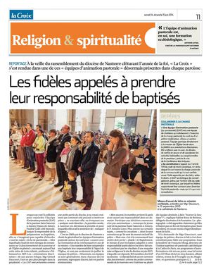 La Croix 14 Juin 2014