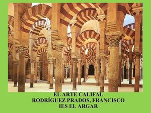 Arte Califal 1º BTO