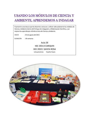 Bienvenidos Queridos Participantes Al Curso Virtual Ciencias