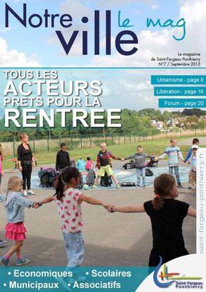 Notre Ville, Le Mag n°7 - Septembre 2015