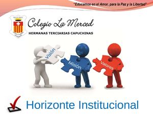 Horizonte Institucional COLMERCED 2015