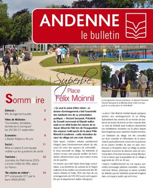 Bulletin Andenne Sept 2015