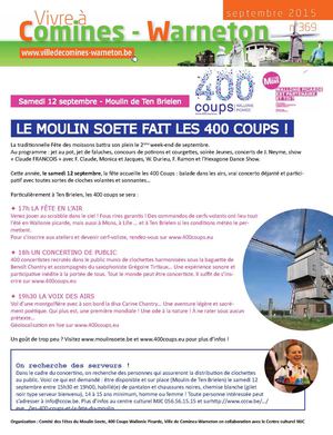 Vivre à Comines Septembre 2015