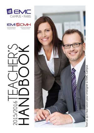 Teacher's Handbook -IEMI/CMH- 2015/2016