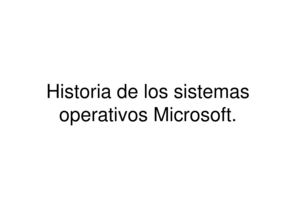 Historia De Windows 3 1 A Vista