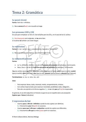 Tema 2 Gramática