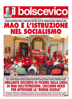 Il Bolscevico - 17 septembre 2015