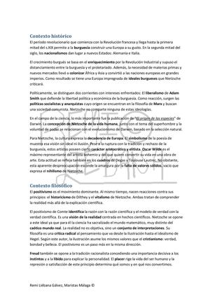Contexto Histórico Y Filosófico, Relación, Actualidad