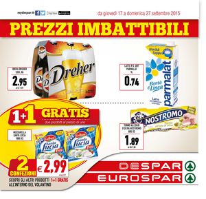 Volantino Despar Sud Dal 17 Al 27 Settembre
