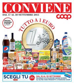 Volantino Coop Toscana Tirreno Dal 17 Al 30 Settembre