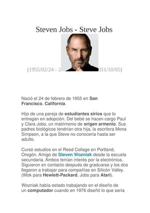 Steven Jobs