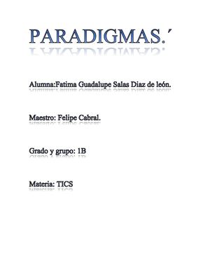 Paradigmas